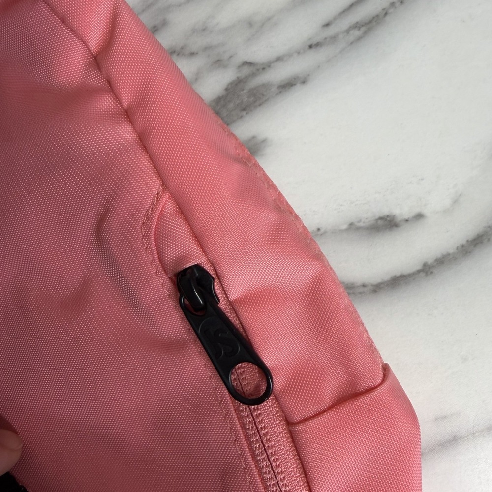 Jansport Mini Backpack Half Pint TR pink Pockets Zip Trail Outdoors - Picture 3 of 8